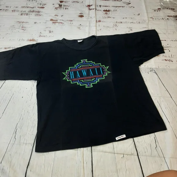 Crazy Shirt Hawaii single stich vintage T-Shirt. - Picture 1 of 9